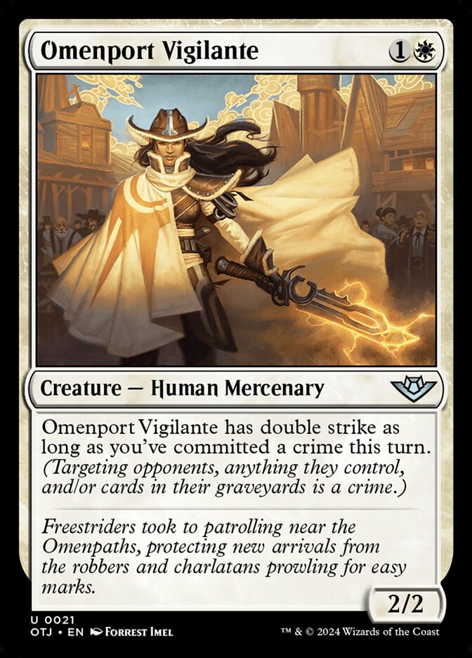 Omenport Vigilante card front