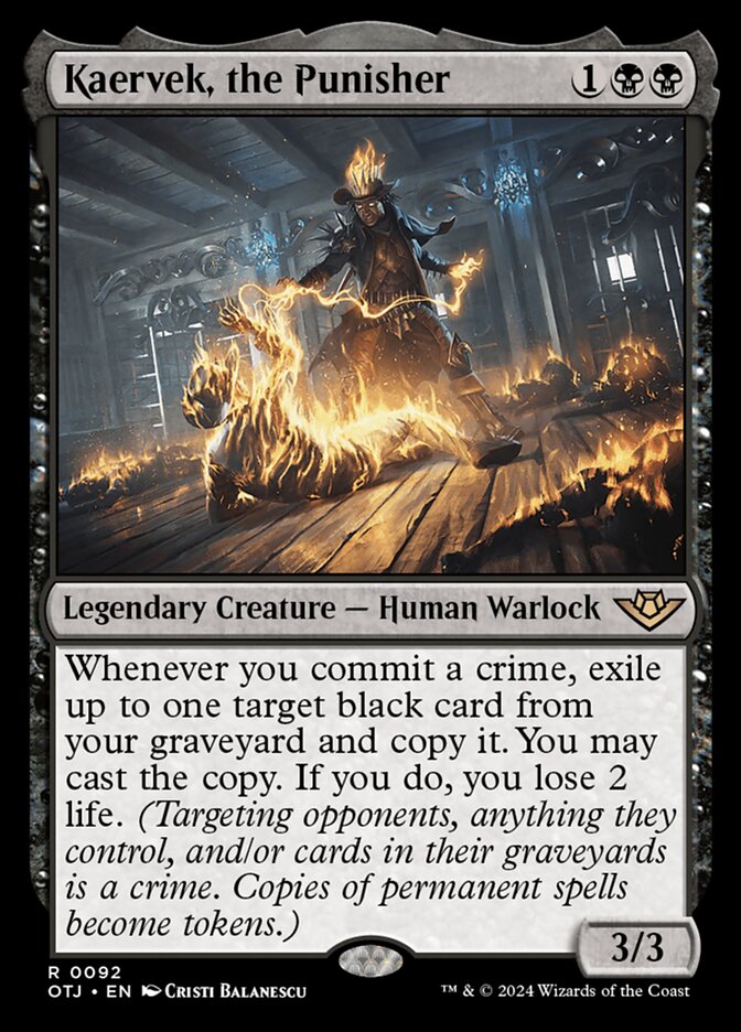 Kaervek, the Punisher card front