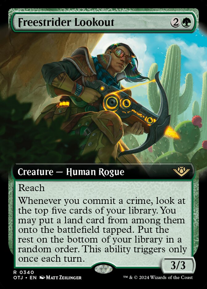 Freestrider Lookout card front