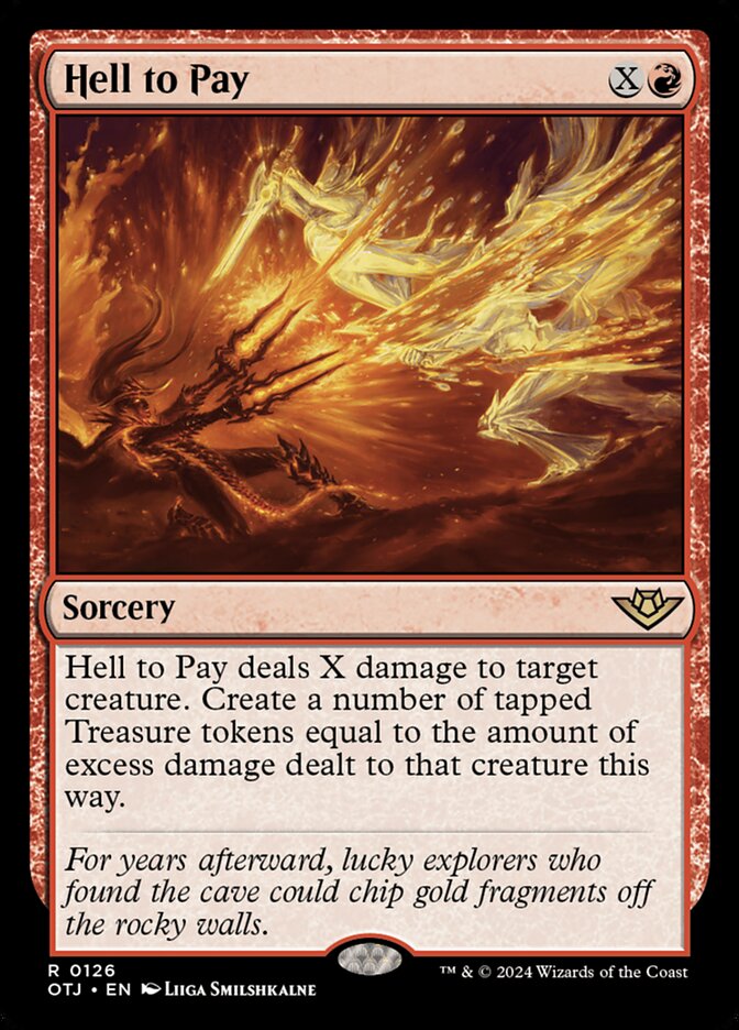Hell to Pay card front