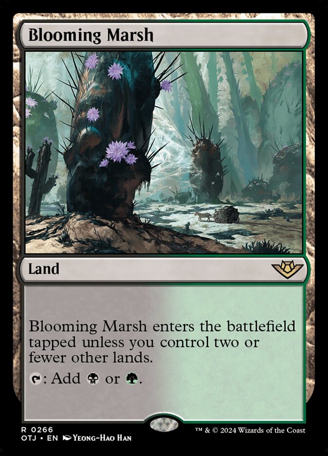 Blooming Marsh card front