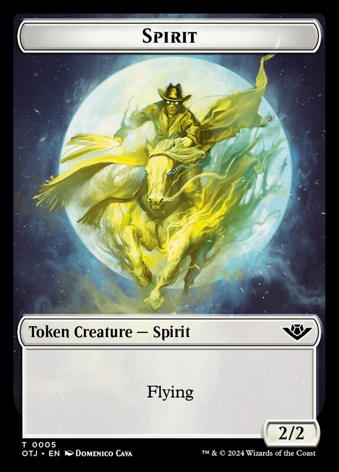 Spirit card front