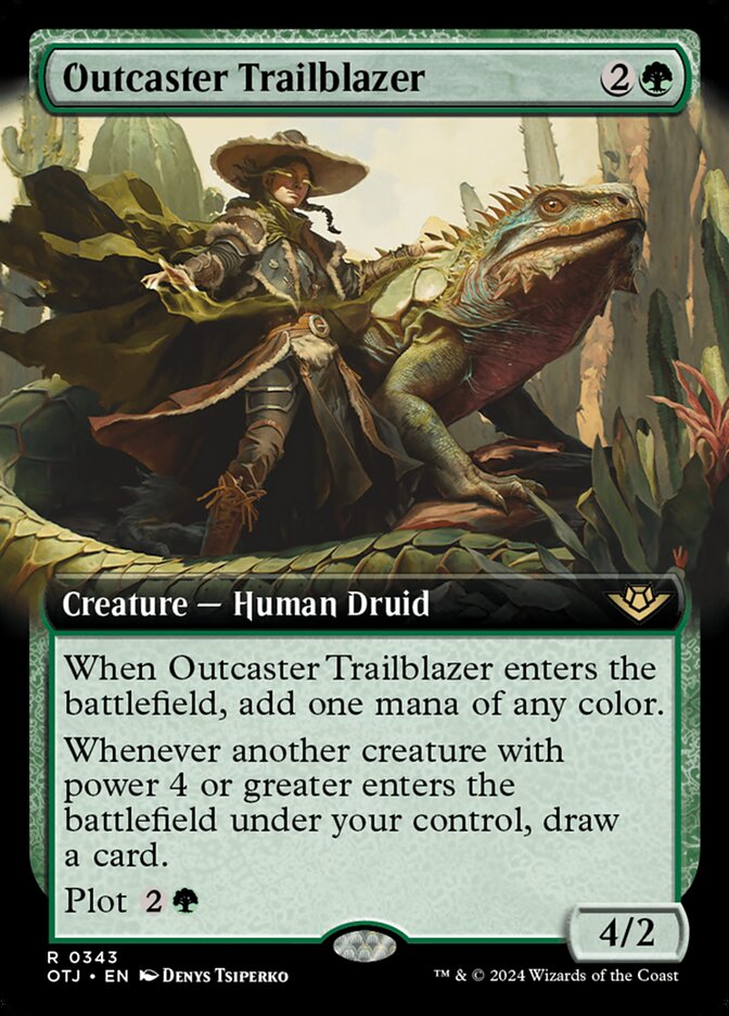 Outcaster Trailblazer card front