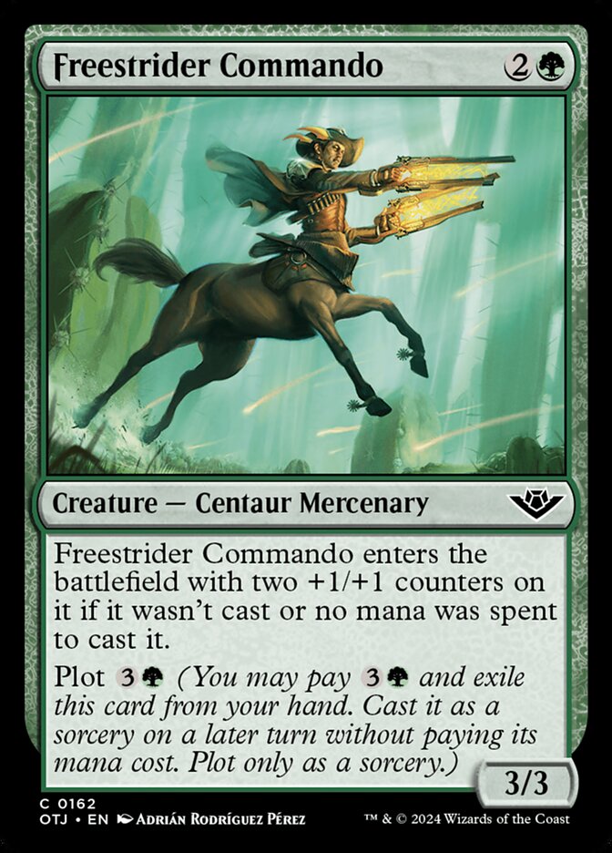 Freestrider Commando card front