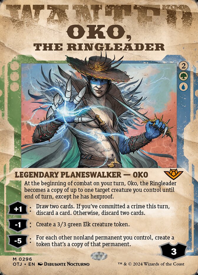 Oko, the Ringleader card front