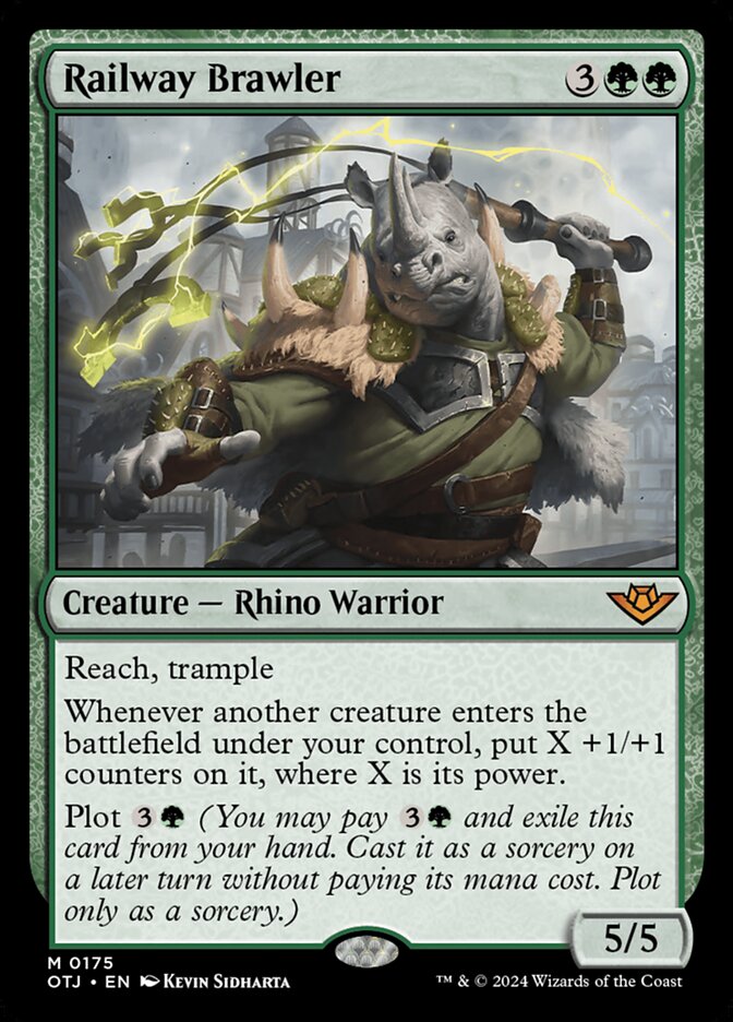 Railway Brawler card front