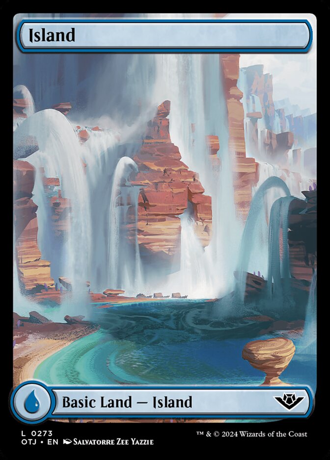 Island card front