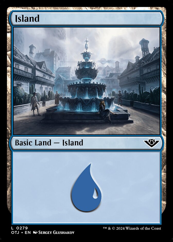 Island card front