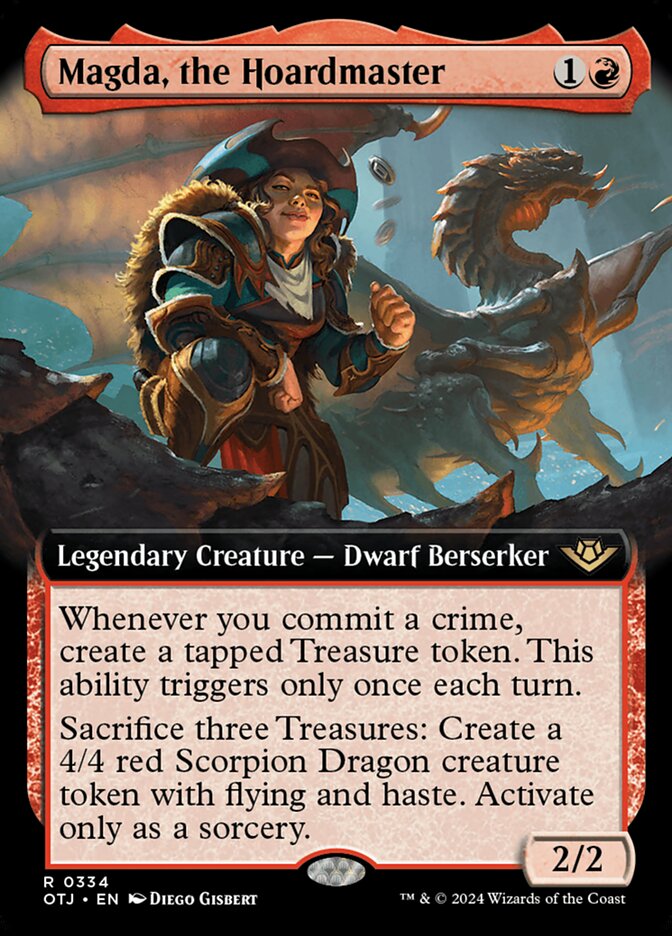 Magda, the Hoardmaster card front