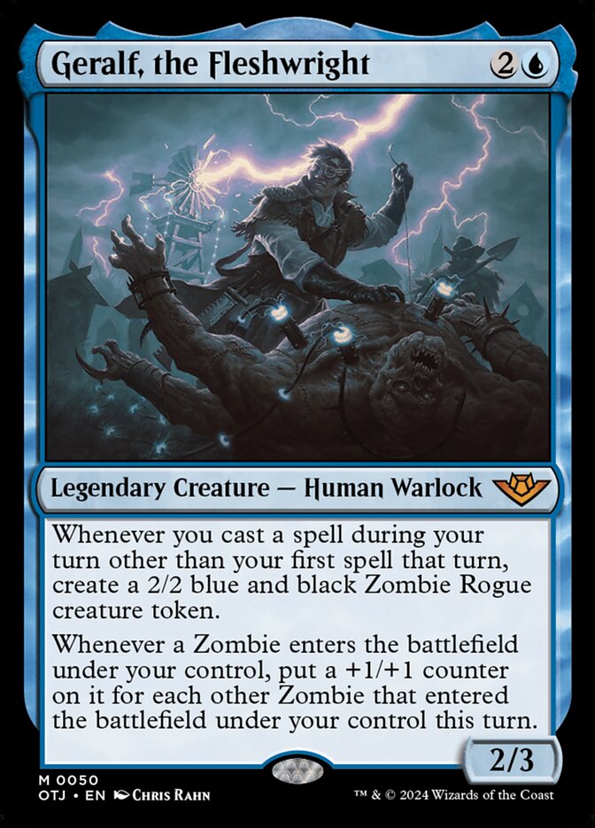 Geralf, the Fleshwright card front