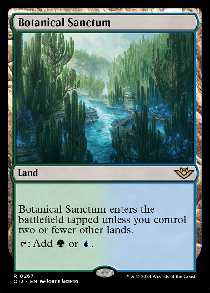 Botanical Sanctum card front