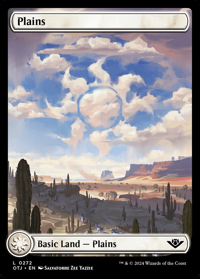Plains card front