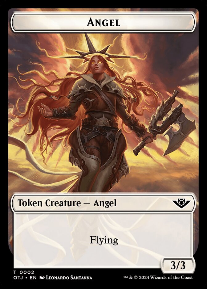 Angel card front