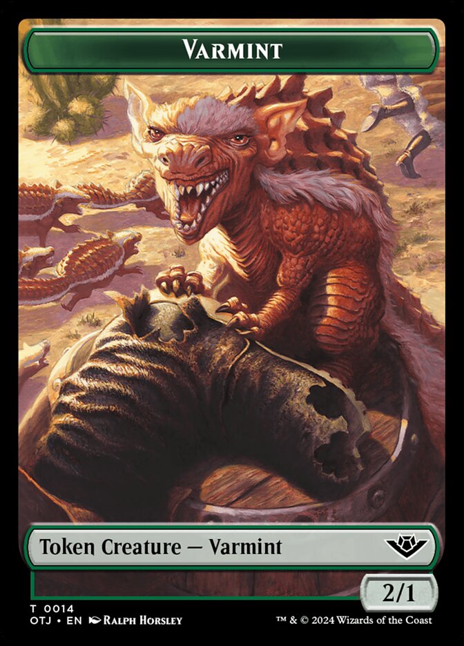 Varmint card front