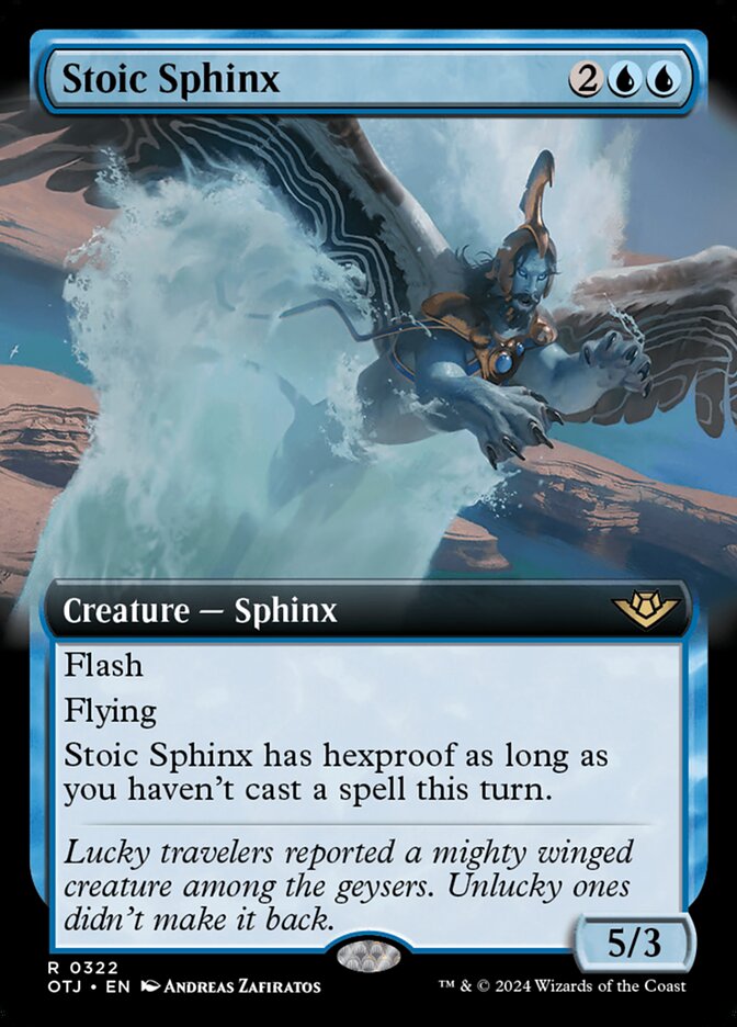Stoic Sphinx card front