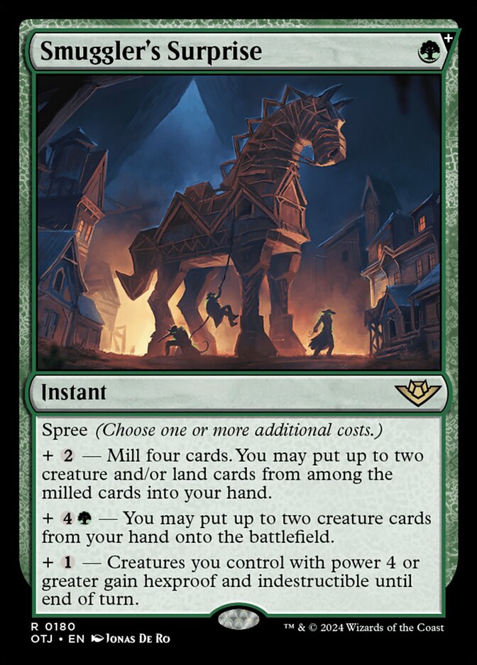 Smuggler's Surprise card front