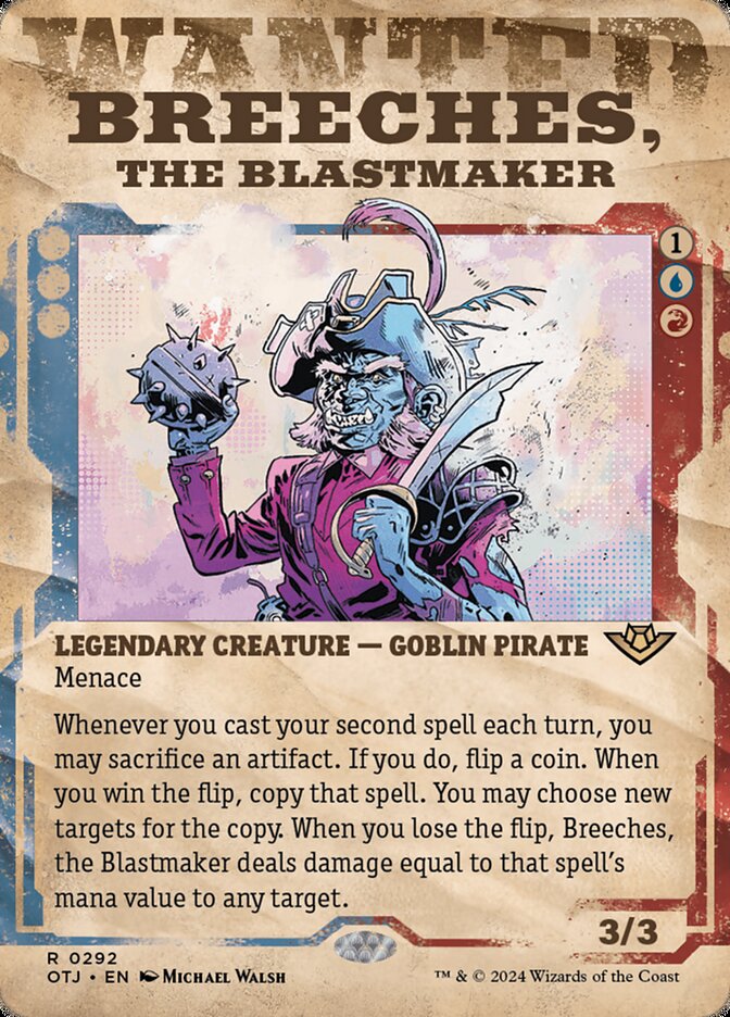 Breeches, the Blastmaker card front