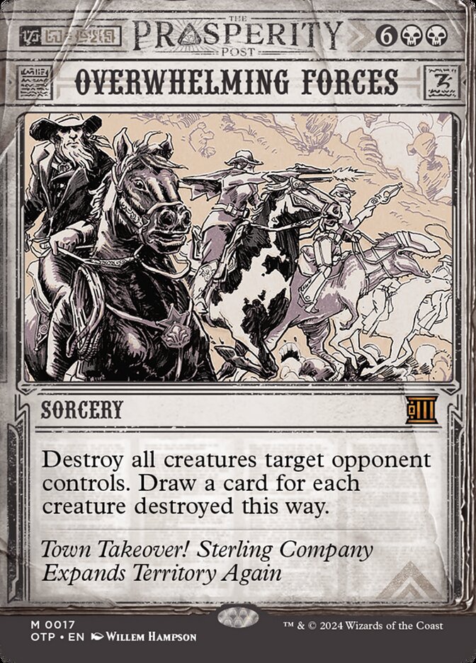 Overwhelming Forces card front