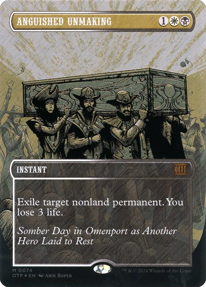 Anguished Unmaking card front