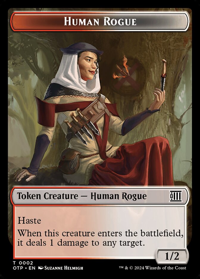 Human Rogue card front