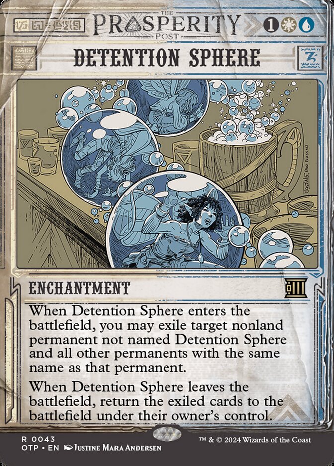Detention Sphere card front