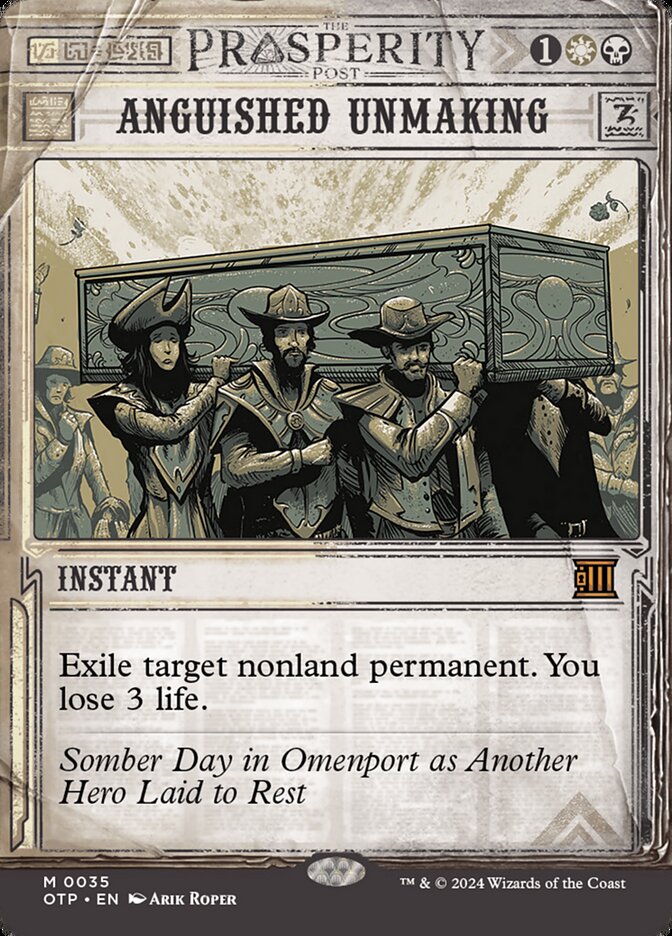 Anguished Unmaking card front