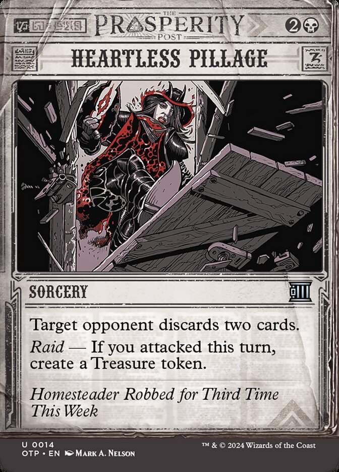 Heartless Pillage card front