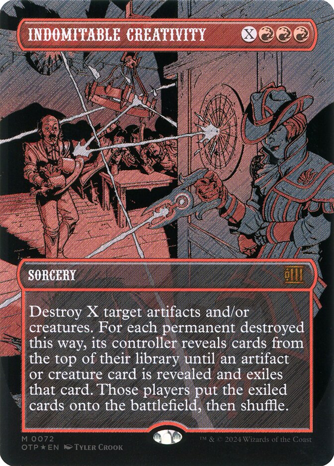 Indomitable Creativity card front
