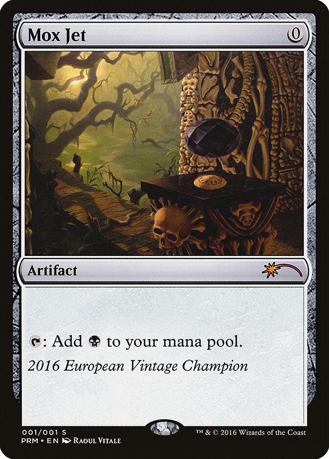 Mox Jet card front
