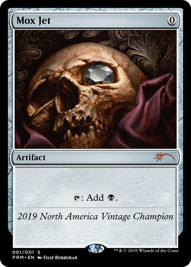Mox Jet card front