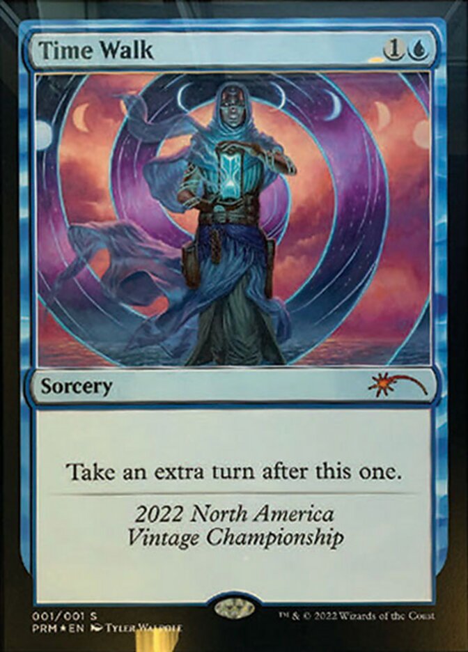 Time Walk card front