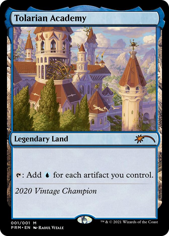 Tolarian Academy card front
