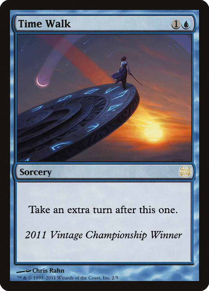Time Walk card front