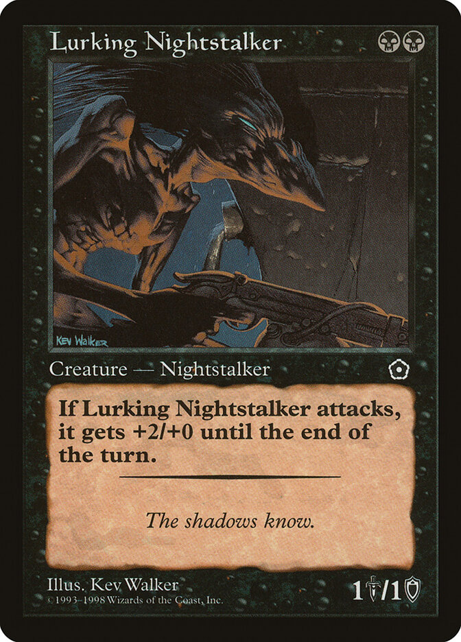 Lurking Nightstalker card front
