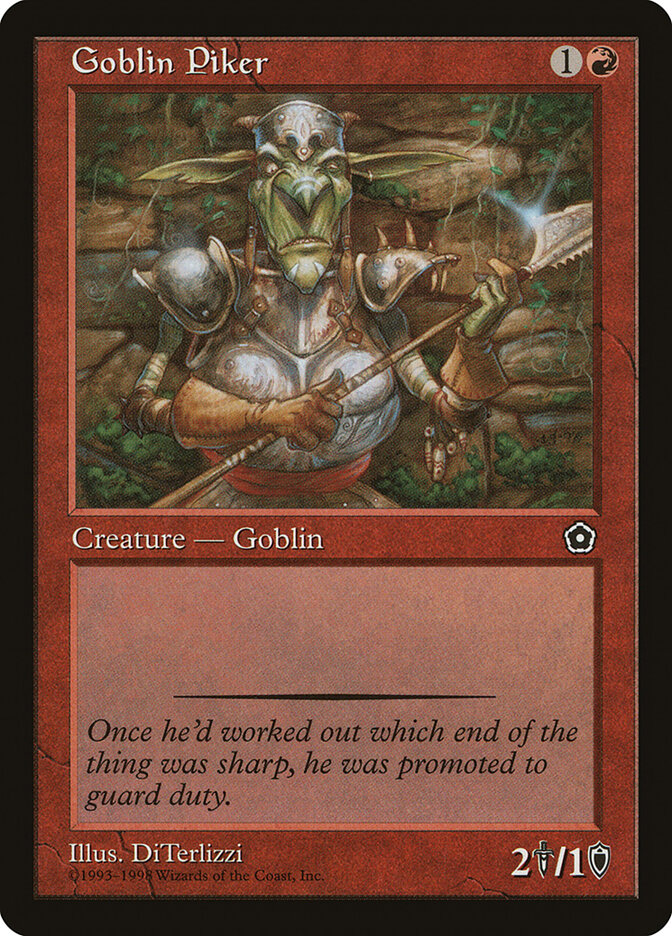 Goblin Piker card front