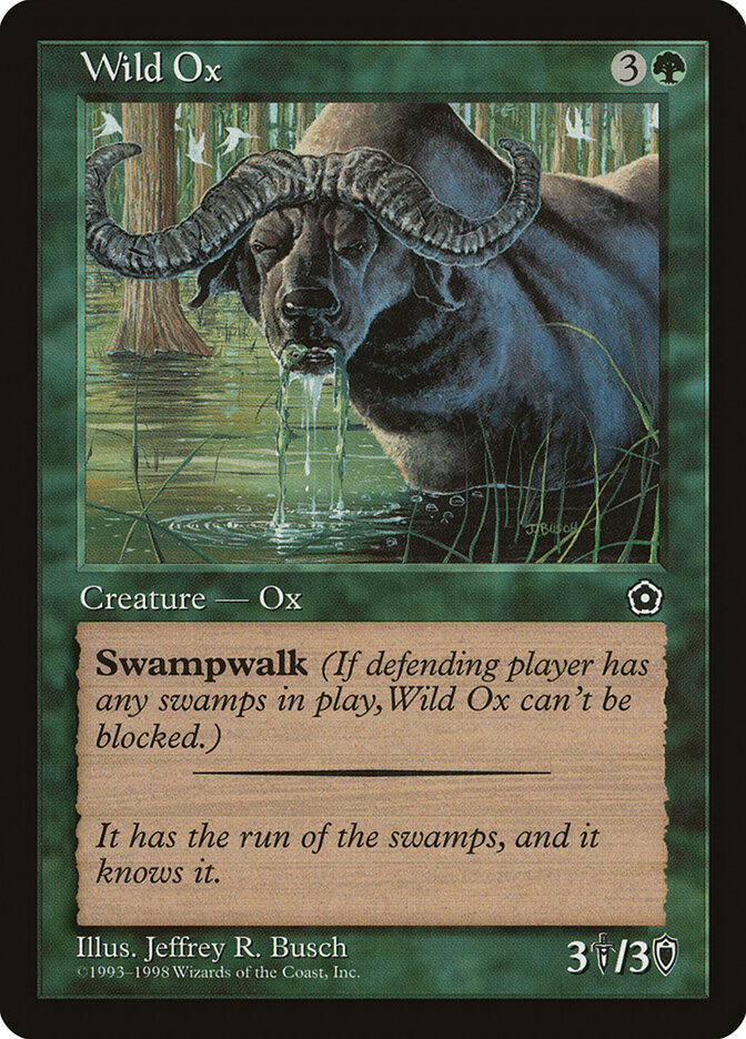 Wild Ox card front
