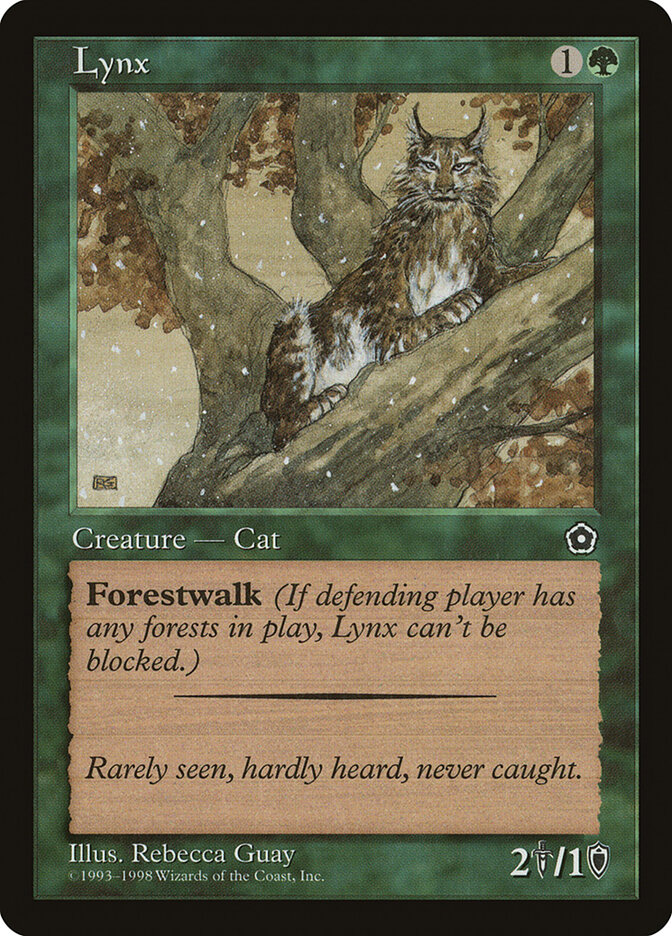 Lynx card front