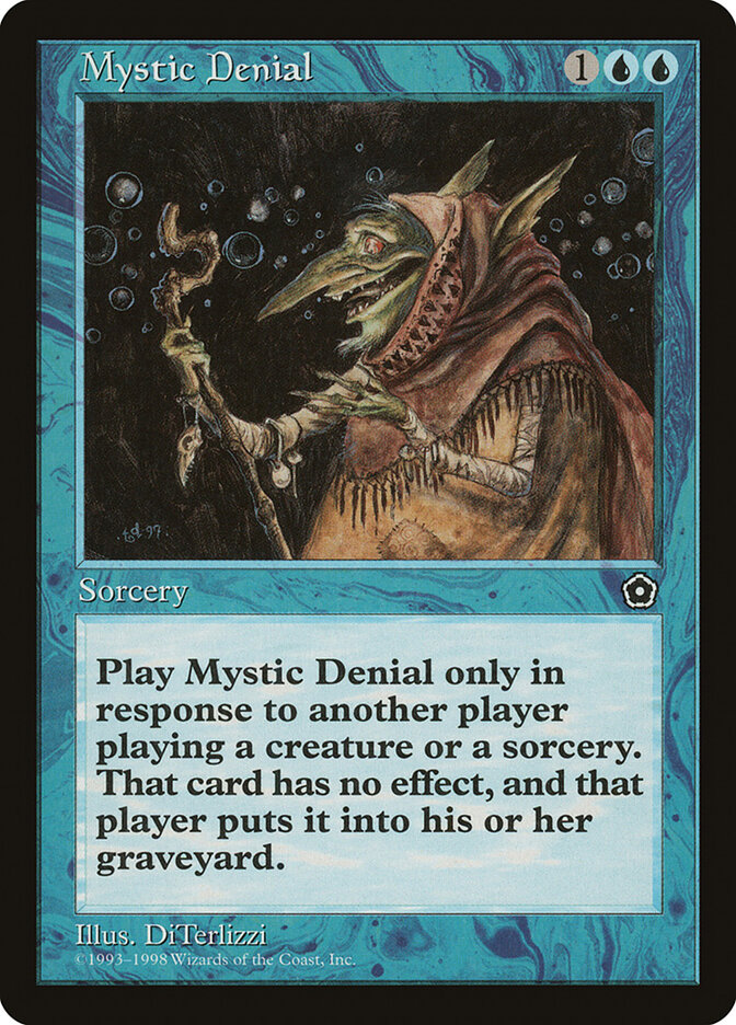 Mystic Denial card front