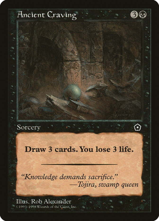 Ancient Craving card front