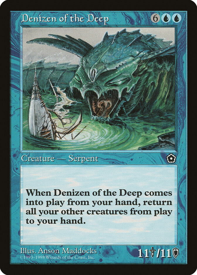 Denizen of the Deep card front