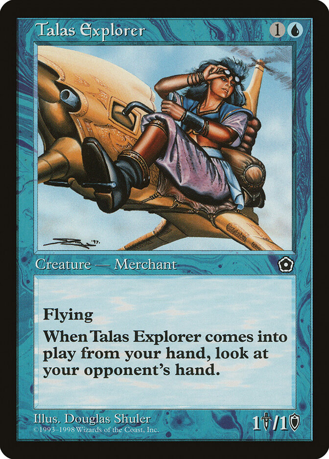 Talas Explorer card front