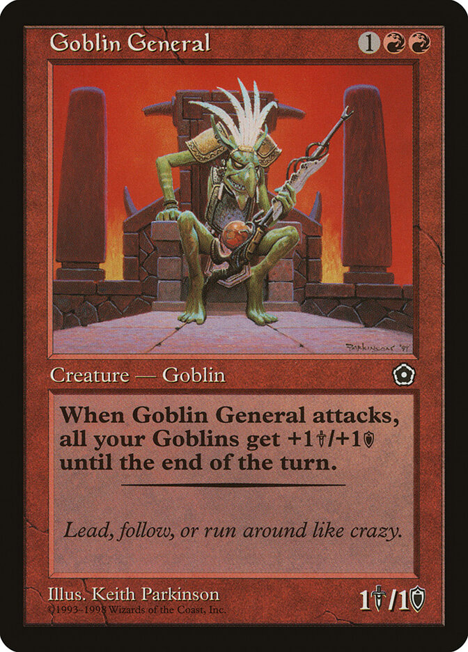 Goblin General card front