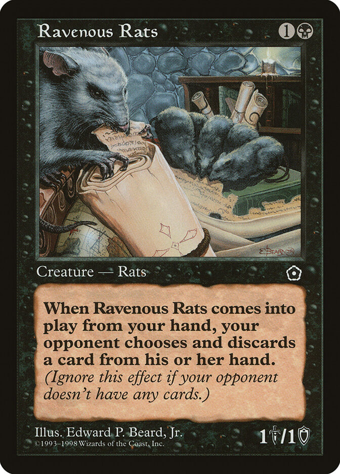 Ravenous Rats card front