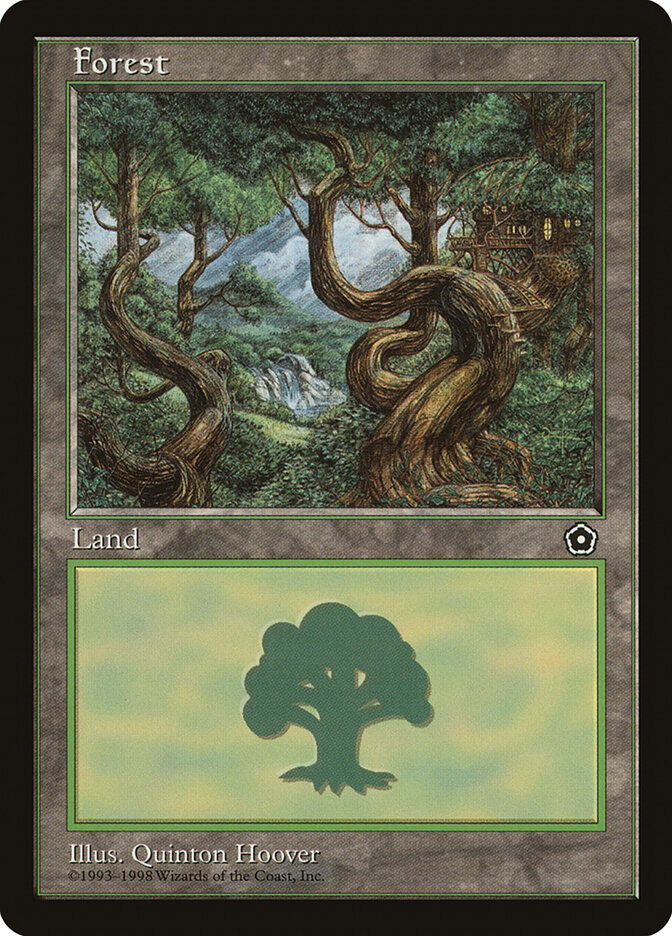 Forest card front