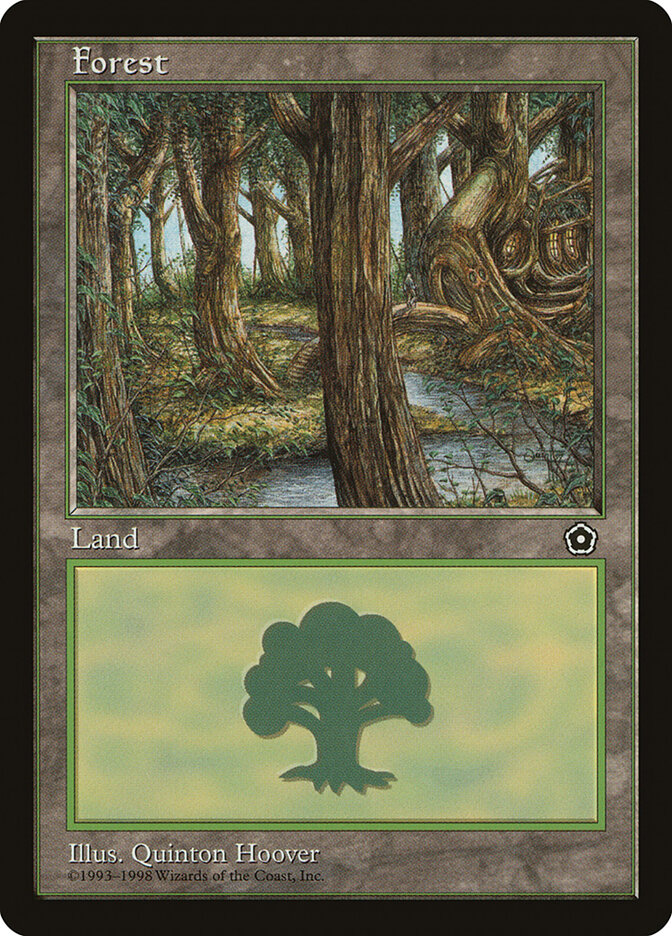 Forest card front