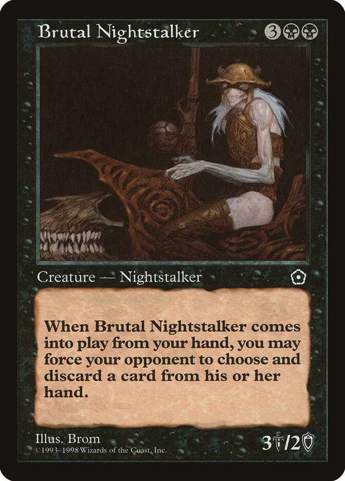 Brutal Nightstalker card front
