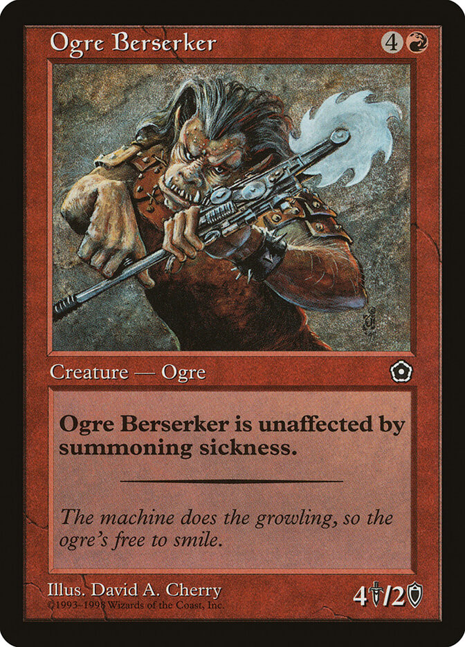 Ogre Berserker card front