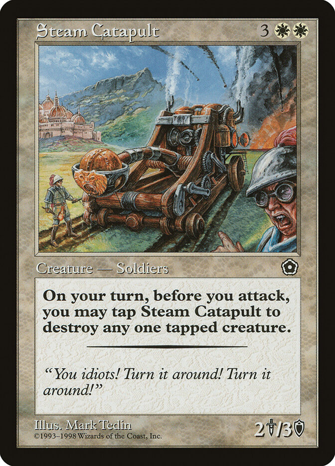 Steam Catapult card front