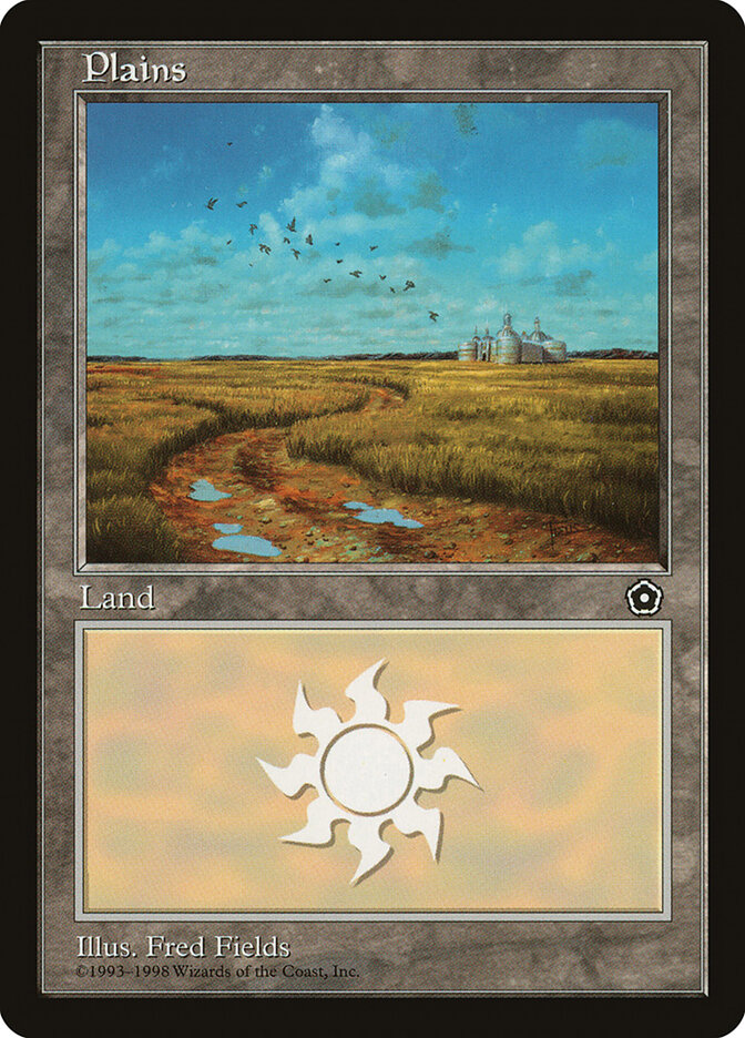 Plains card front