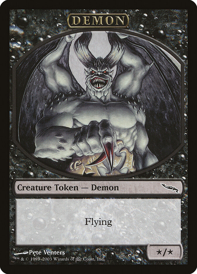 Demon card front